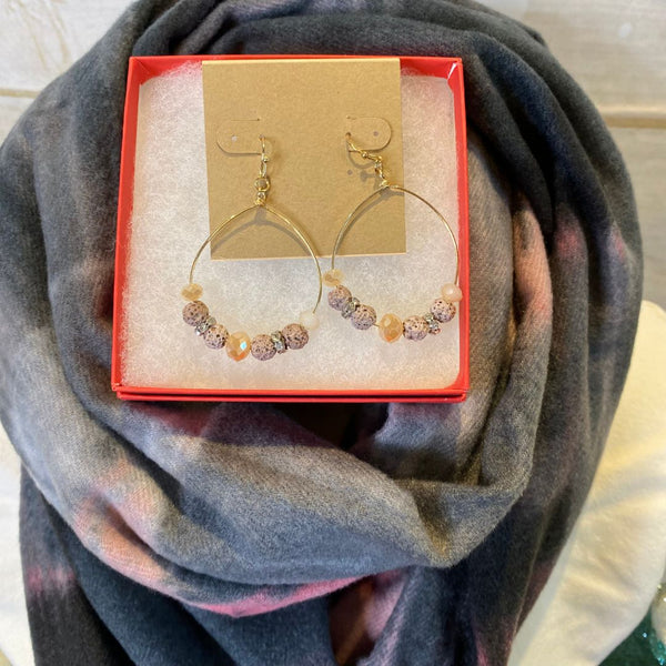 3 Piece Pink Art Deco Set