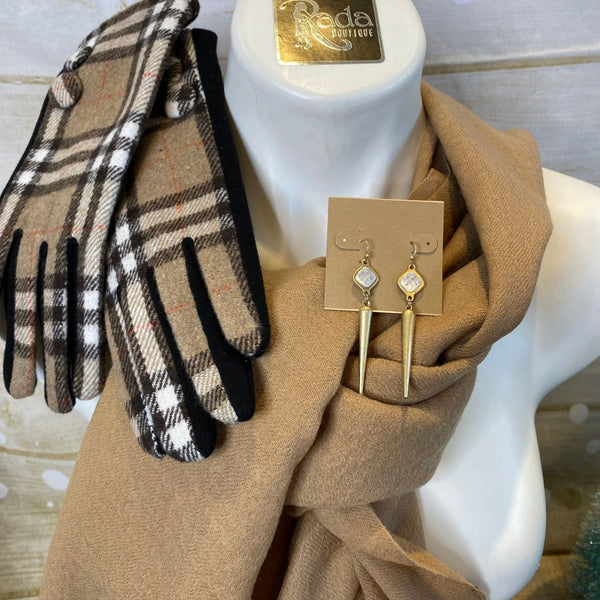 3 Piece Camel Set